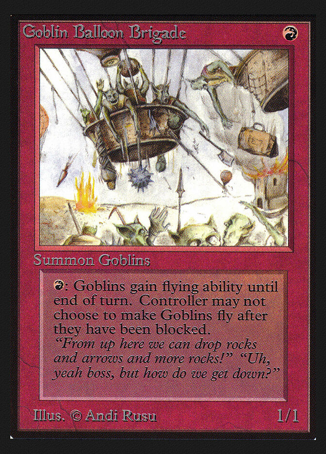 Goblin Balloon Brigade card front