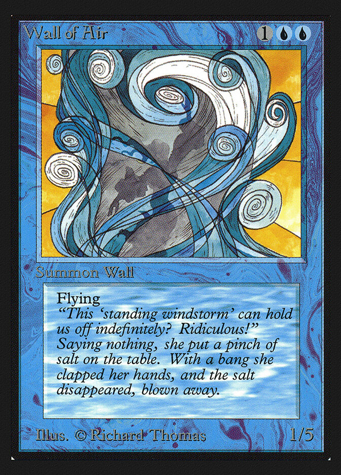 Wall of Air card front