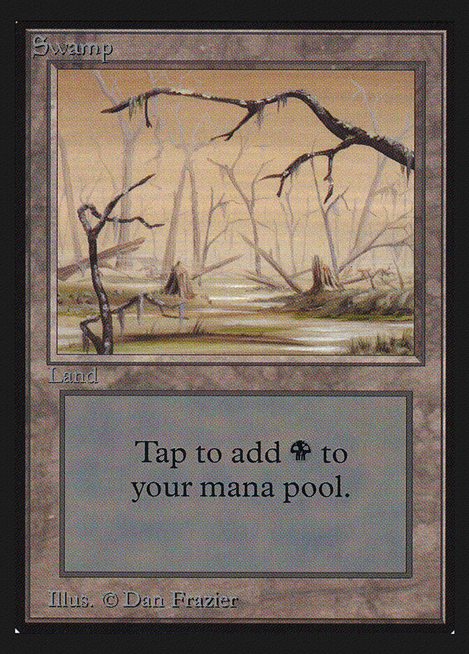 Swamp card front