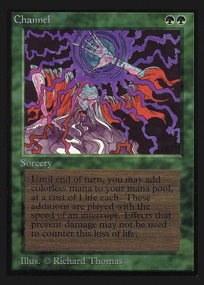 Channel card front