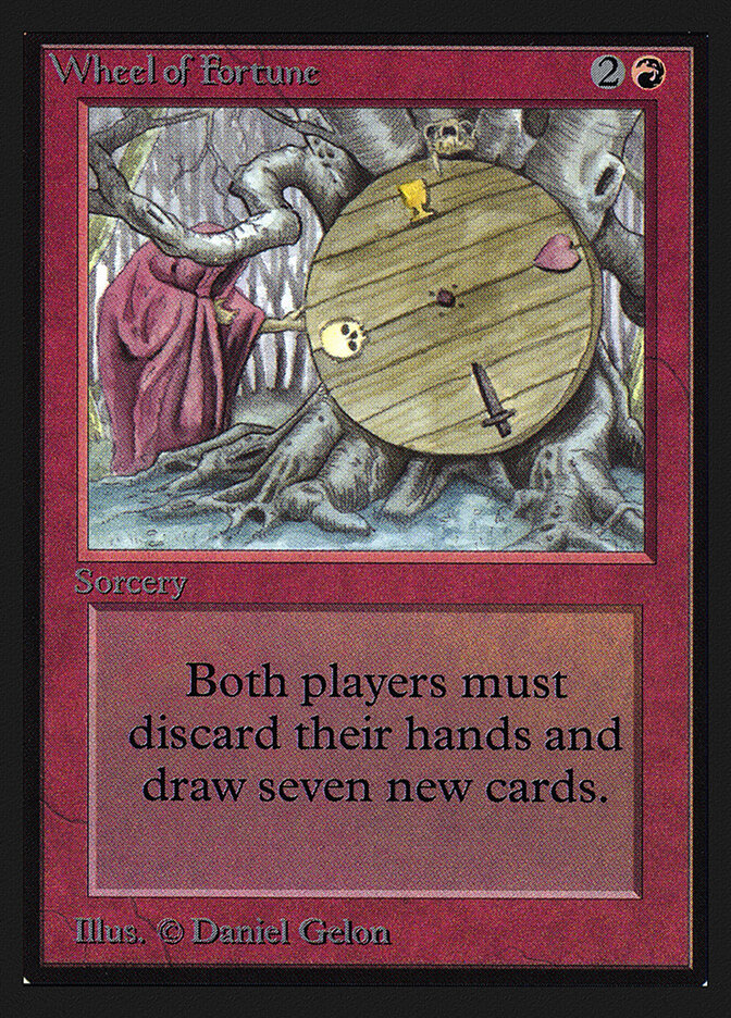 Wheel of Fortune card front