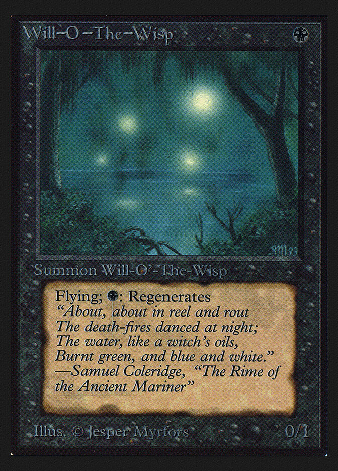 Will-o'-the-Wisp card front