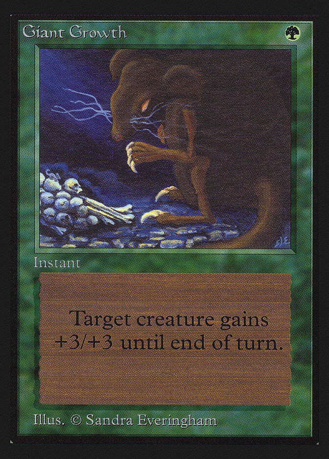 Giant Growth card front