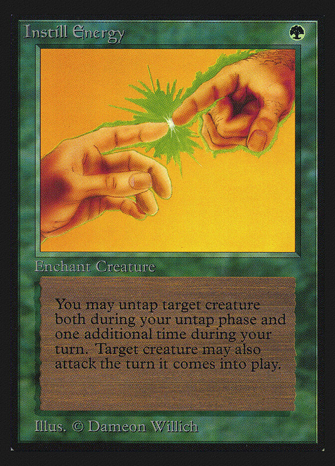 Instill Energy card front