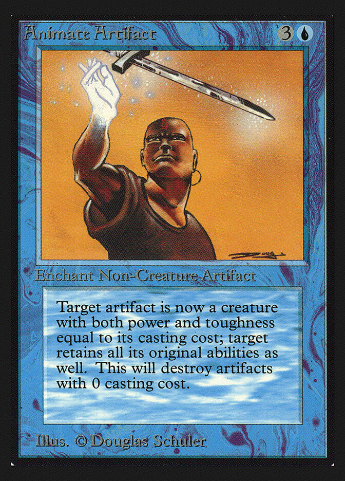 Animate Artifact card front