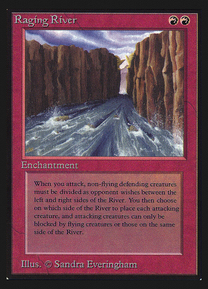Raging River card front