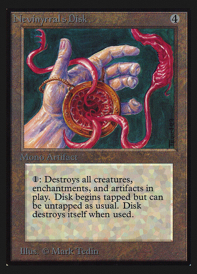 Nevinyrral's Disk card front