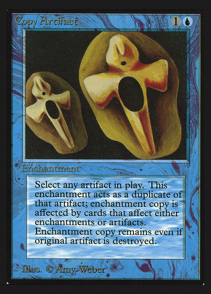 Copy Artifact card front