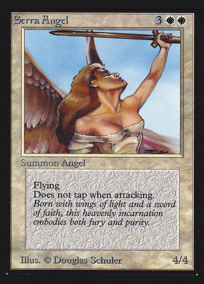 Serra Angel card front