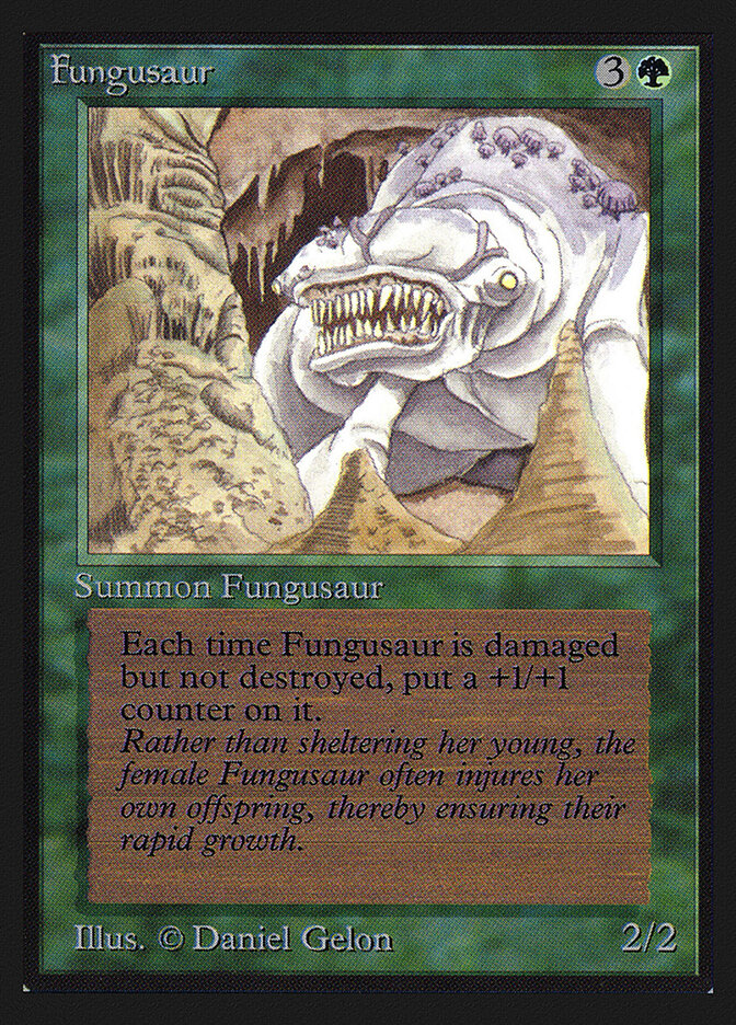 Fungusaur card front