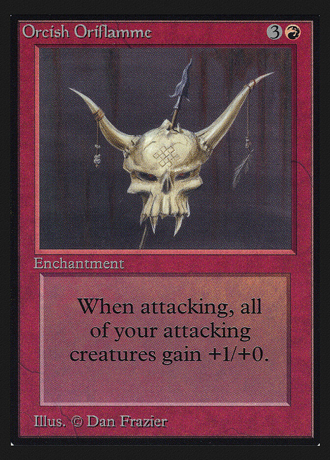 Orcish Oriflamme card front