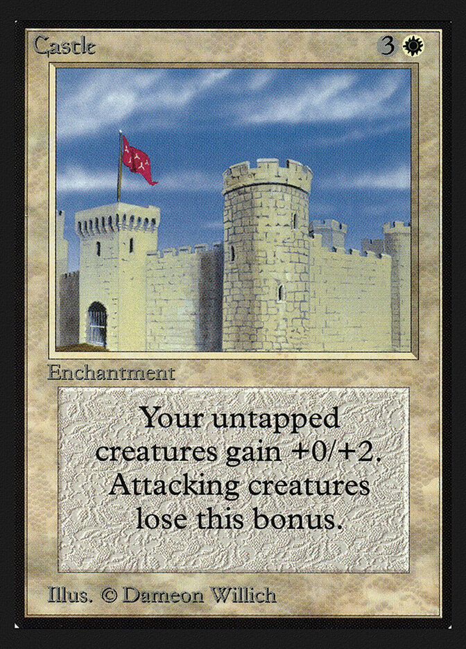 Castle card front