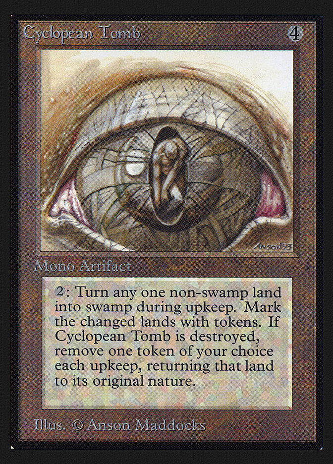 Cyclopean Tomb card front