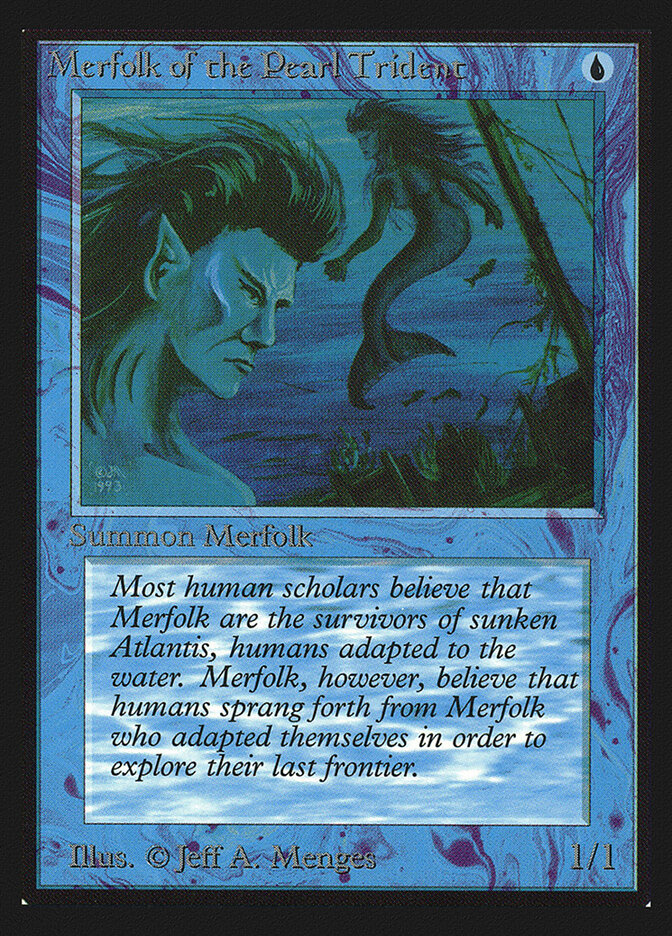 Merfolk of the Pearl Trident card front