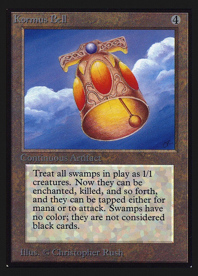 Kormus Bell card front