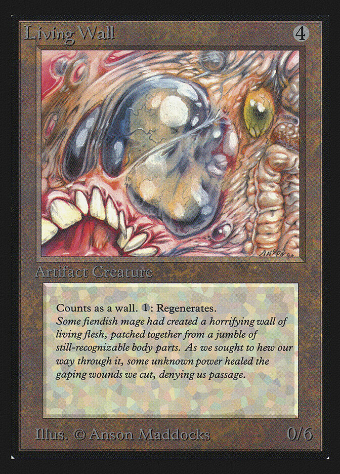 Living Wall card front