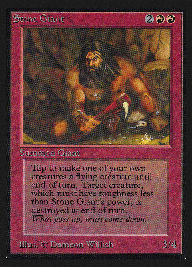 Stone Giant card front