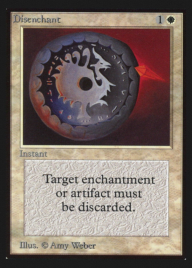 Disenchant card front
