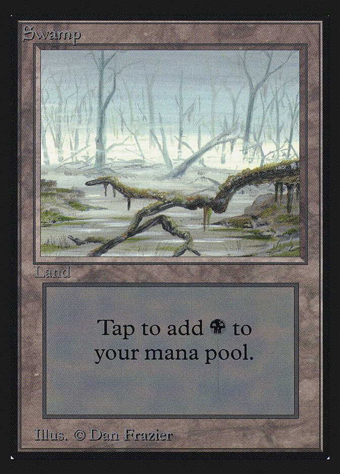 Swamp card front