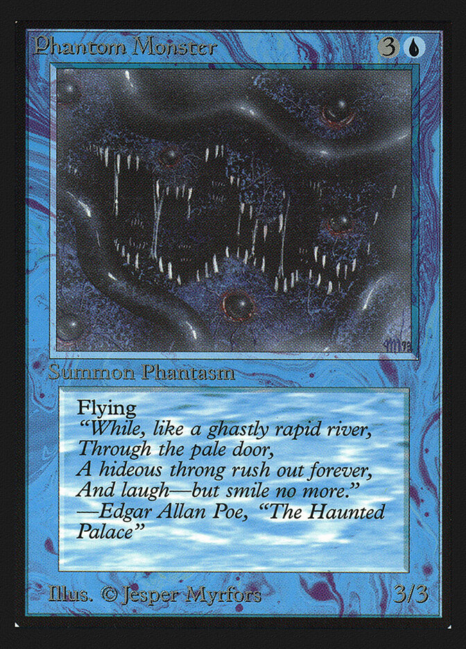Phantom Monster card front