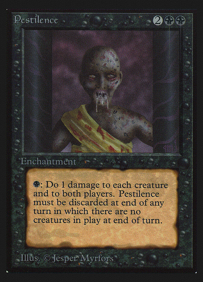 Pestilence card front