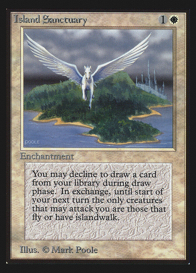 Island Sanctuary card front