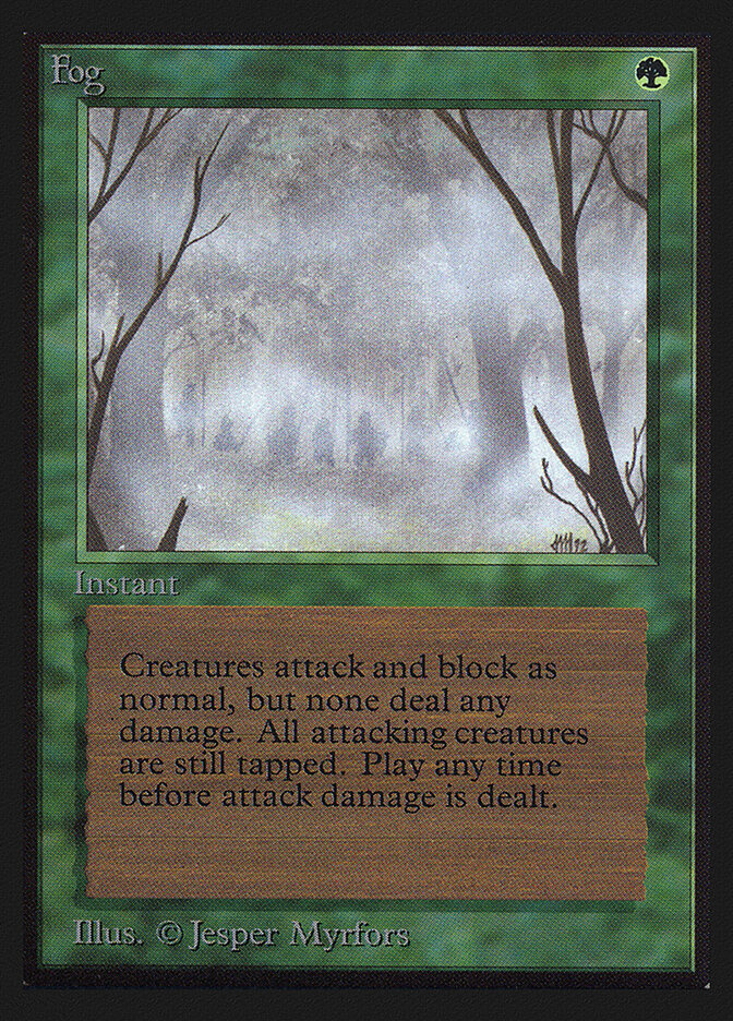 Fog card front