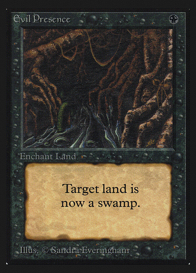 Evil Presence card front