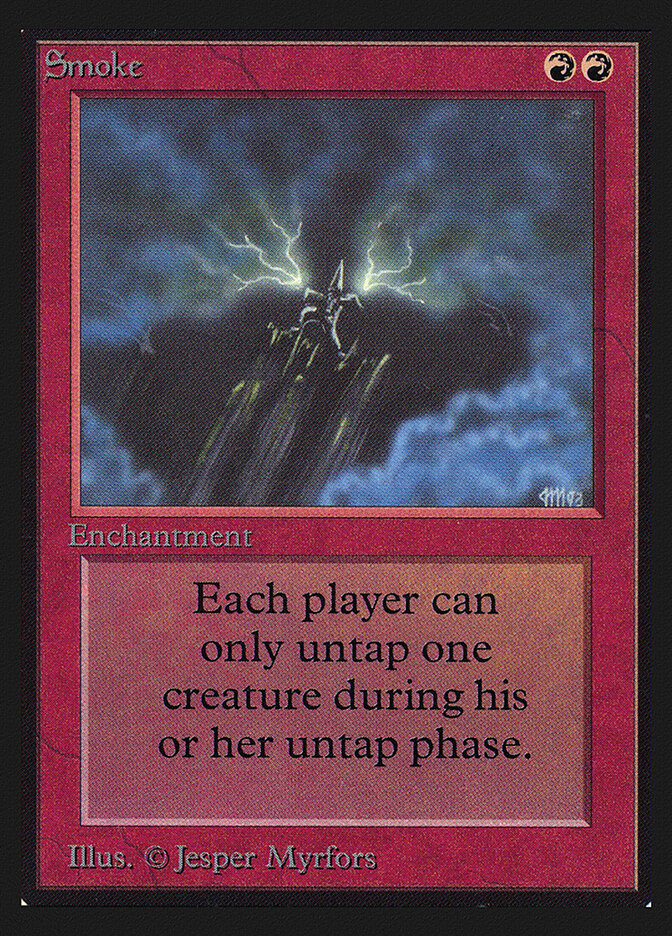 Smoke card front