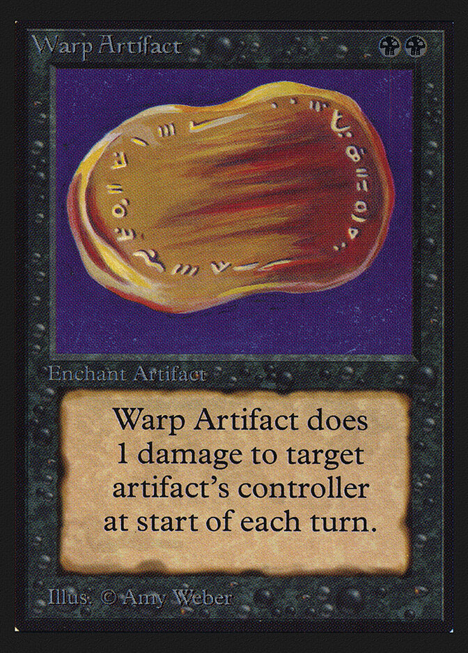 Warp Artifact card front
