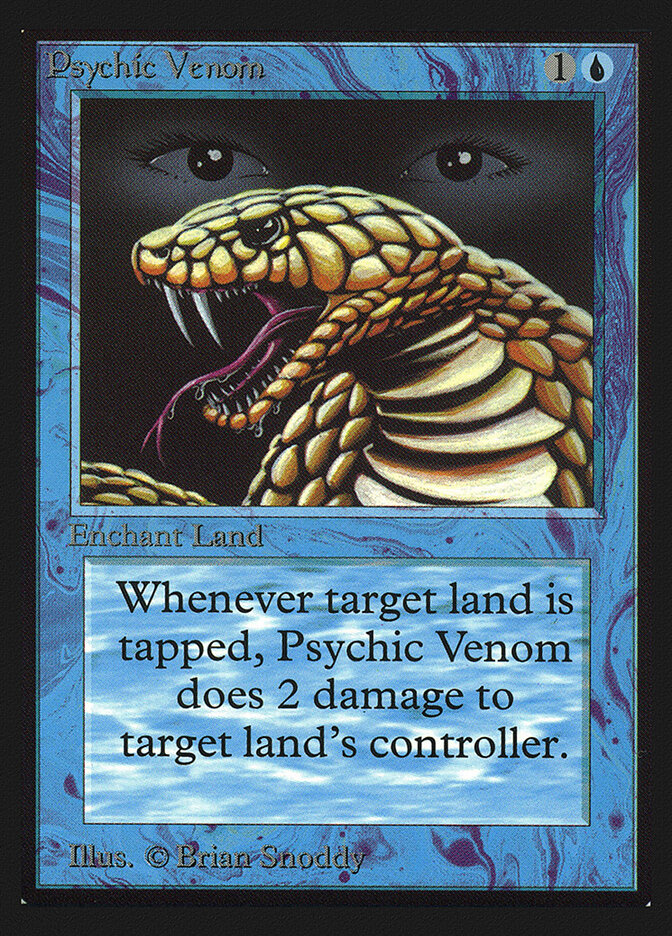 Psychic Venom card front
