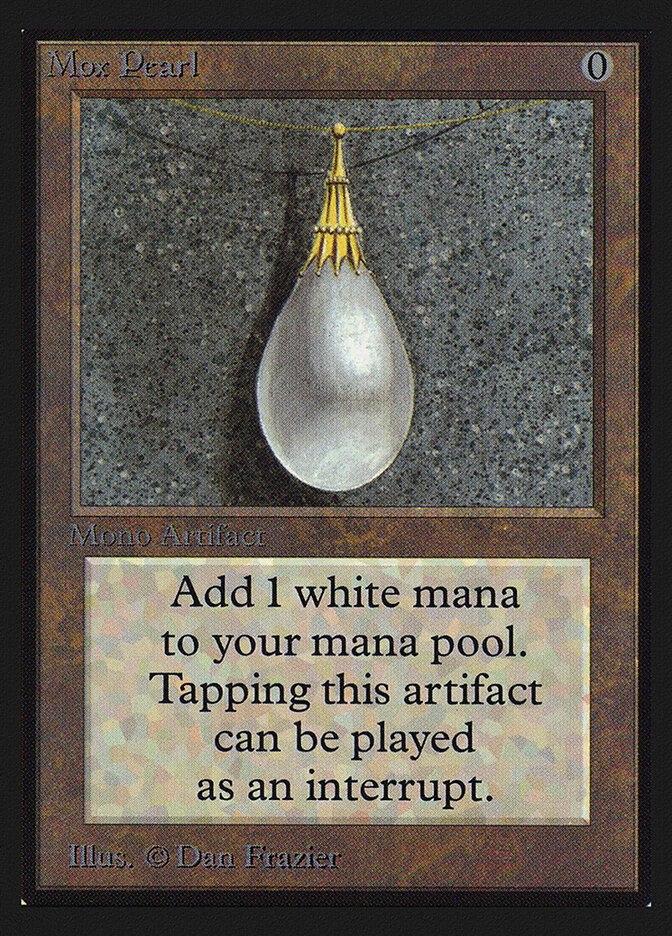 Mox Pearl card front