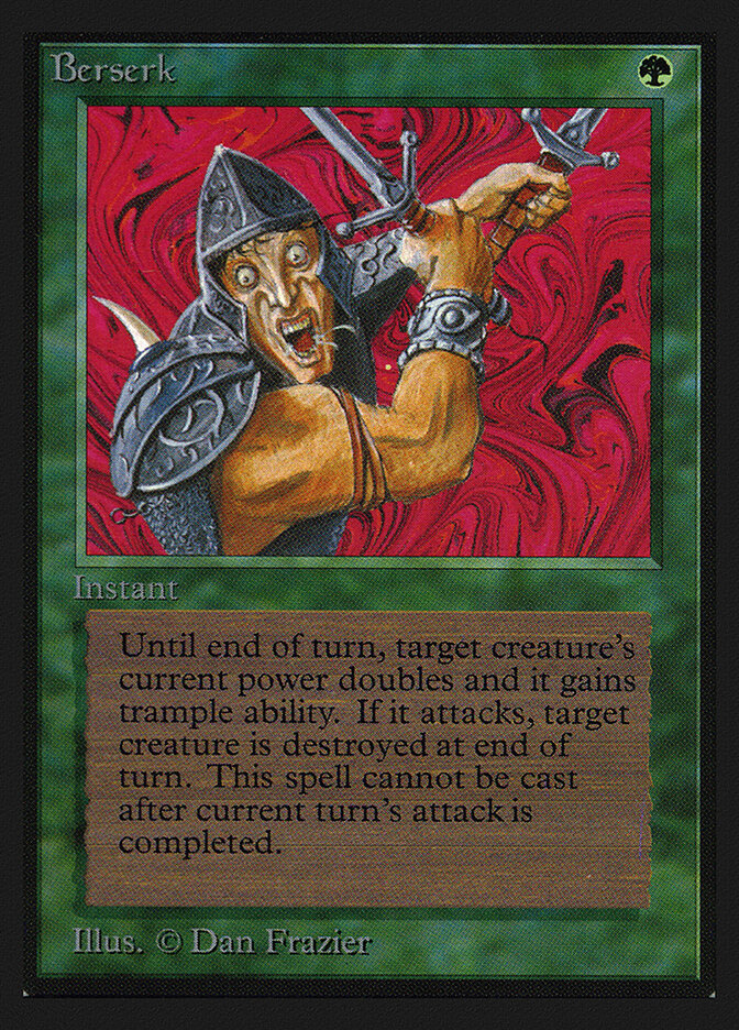 Berserk card front