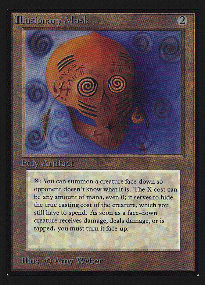 Illusionary Mask card front