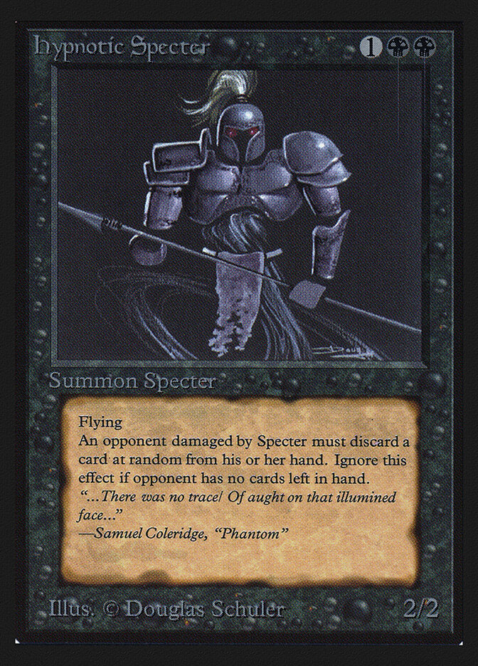 Hypnotic Specter card front