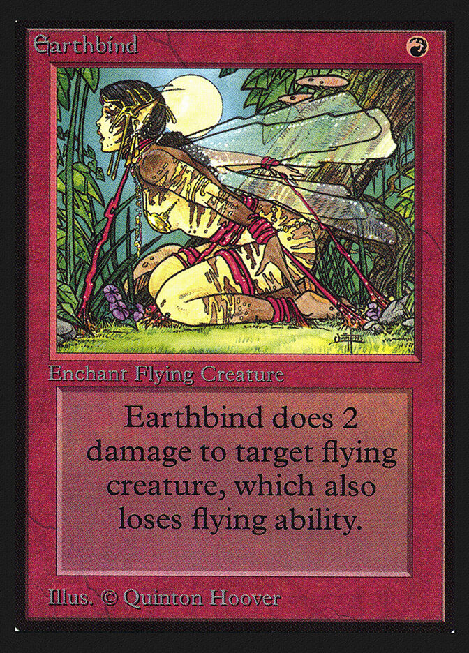 Earthbind card front