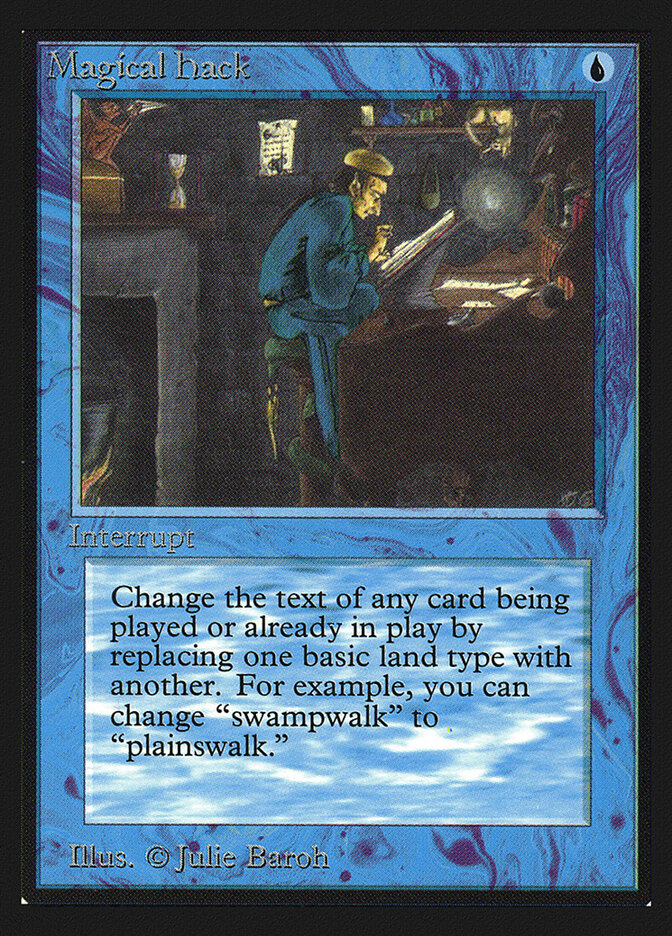 Magical Hack card front