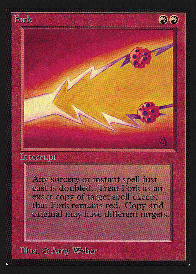 Fork card front