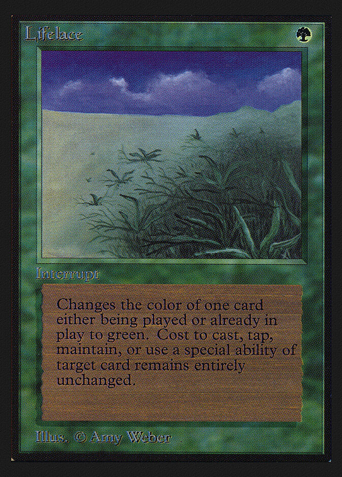 Lifelace card front