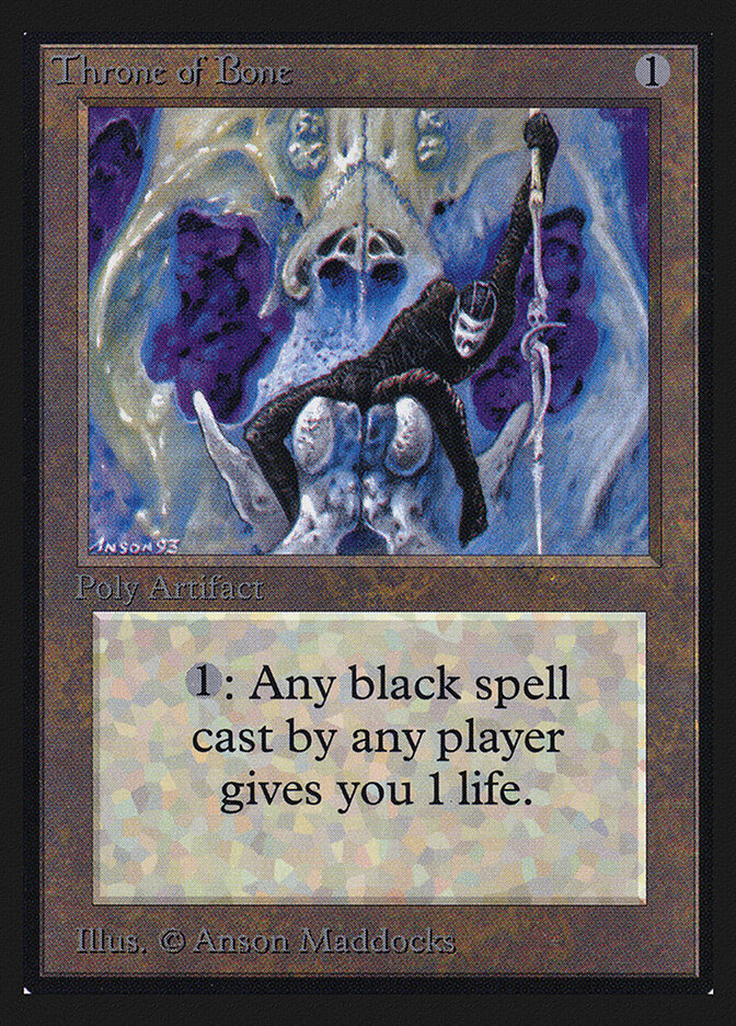Throne of Bone card front