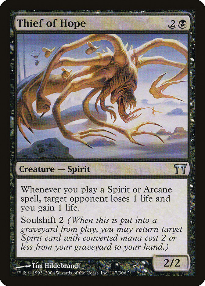 Thief of Hope card front