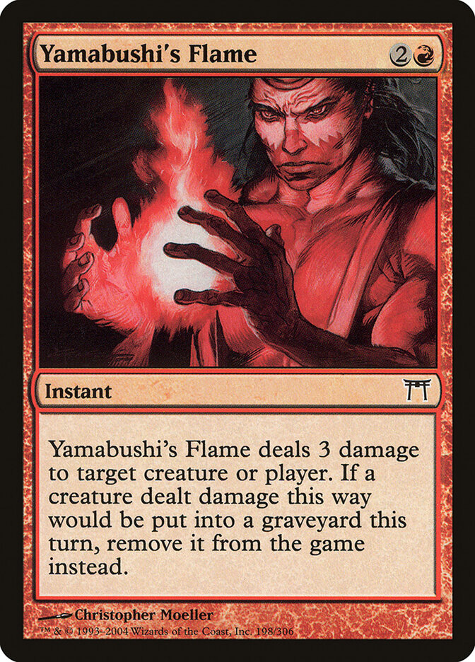 Yamabushi's Flame card front