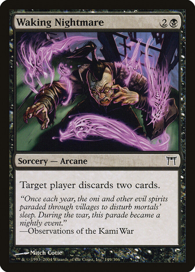 Waking Nightmare card front
