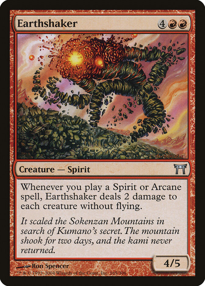 Earthshaker card front