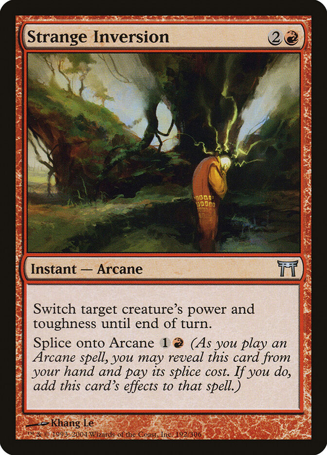 Strange Inversion card front