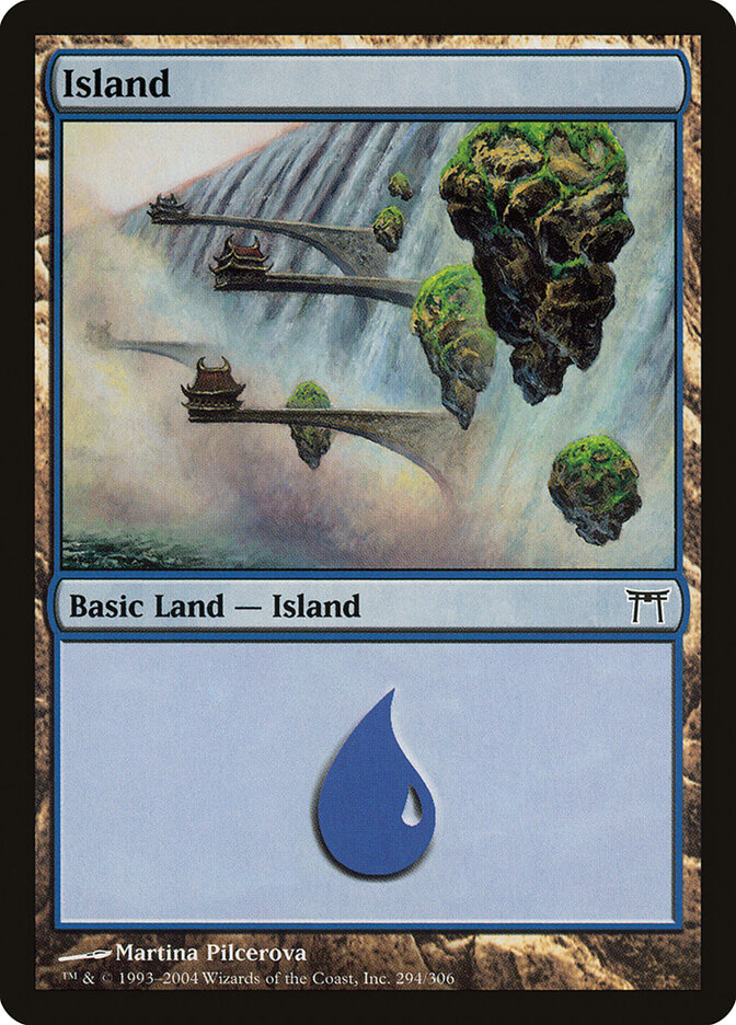 Island card front