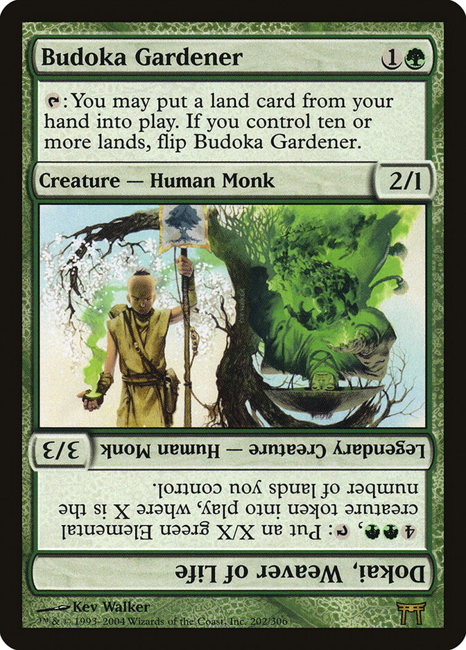 Budoka Gardener card front