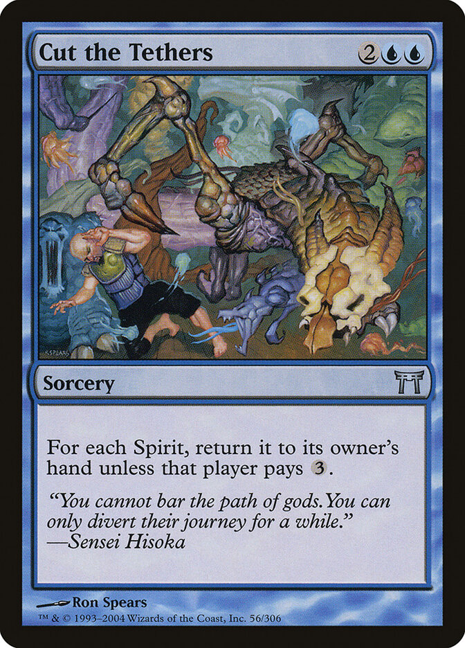 Cut the Tethers card front