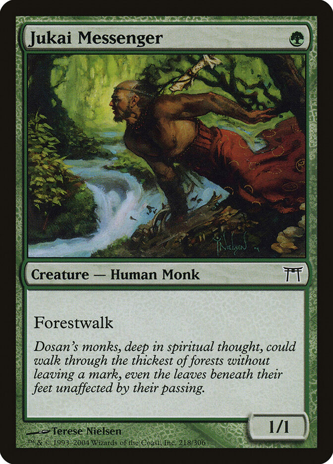 Jukai Messenger card front