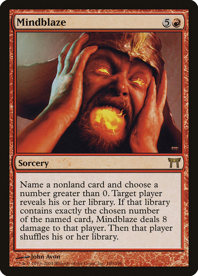 Mindblaze card front